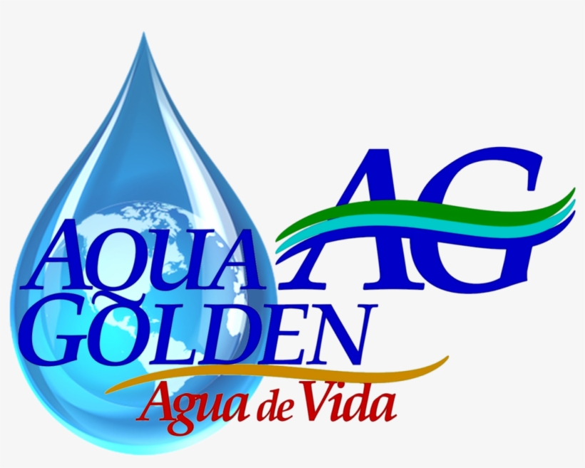 Aqua Golden Line - Graphic Design, transparent png download