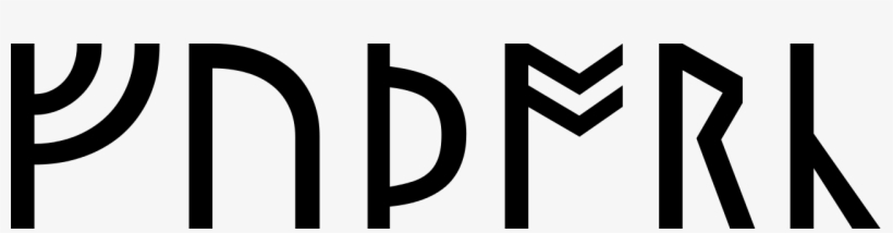 Anglo Saxon Runes Render, transparent png download