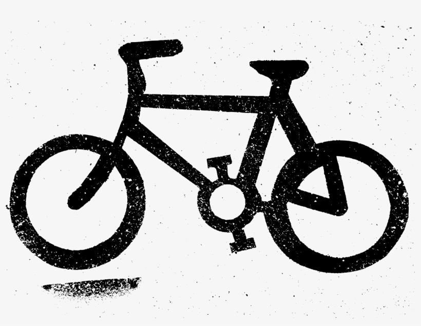 This Free Icons Png Design Of Bicycle Sign On Road, transparent png download