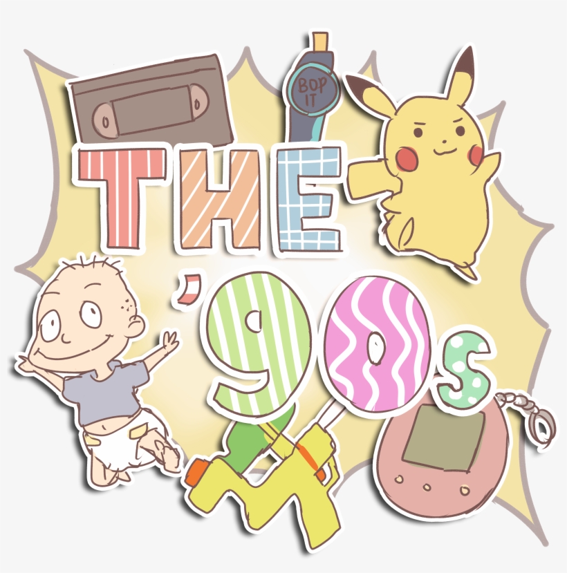 90s-2 - Cartoon, transparent png download