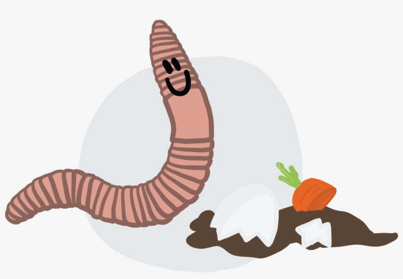 Collect All Of Your Food Scraps Into A Yoghurt Container - Illustration, transparent png download