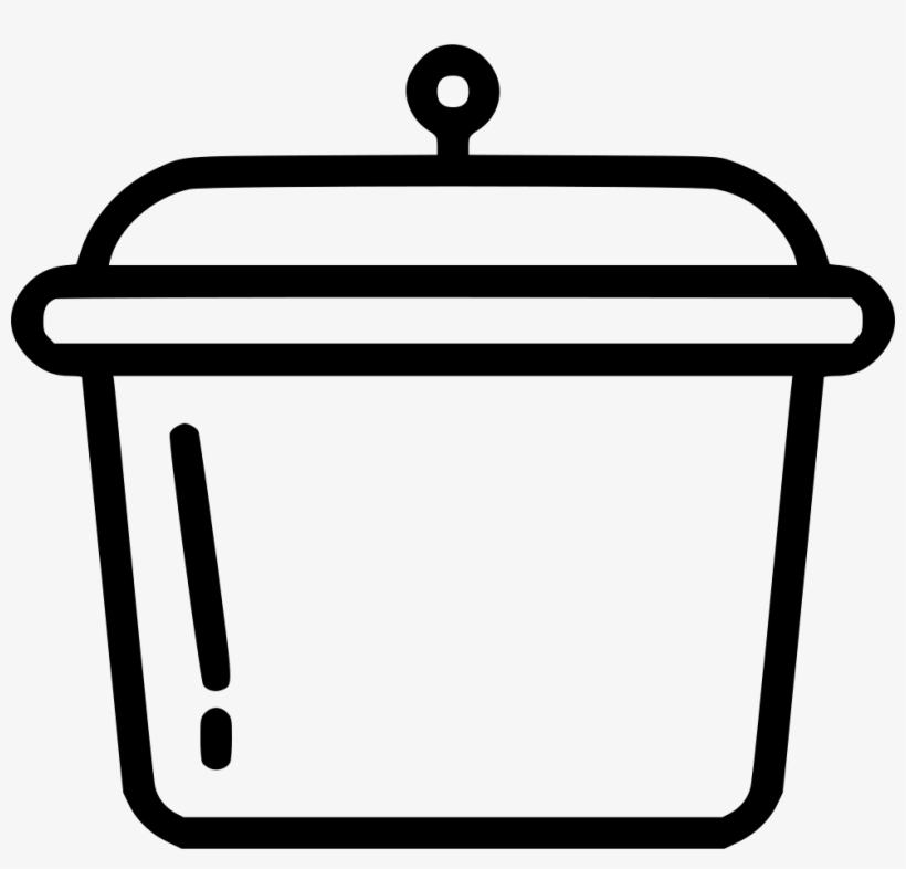 Pressure Cokker Pot Pan Tableware Cook Svg Png Icon - Free Clipart Pressure Cooker, transparent png download