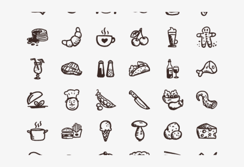 Drawn Meal Cooking Icon - Icon Design Food, transparent png download