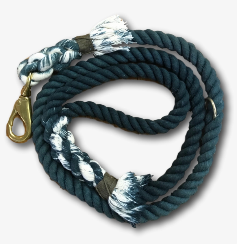 Tack & Twine Designer Dog Lead Midnight Blue - Bracelet, transparent png download