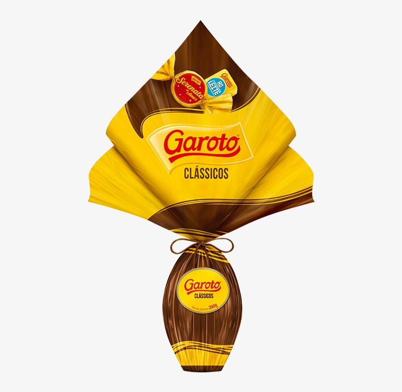 Ovo De Páscoa Garoto Clássicos - Ovo De Pascoa Garoto Ao Leite, transparent png download