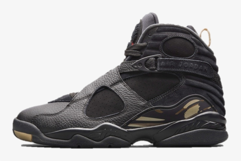 Air Jordan 8 Ovo Black - Drake Ovo Shoes, transparent png download