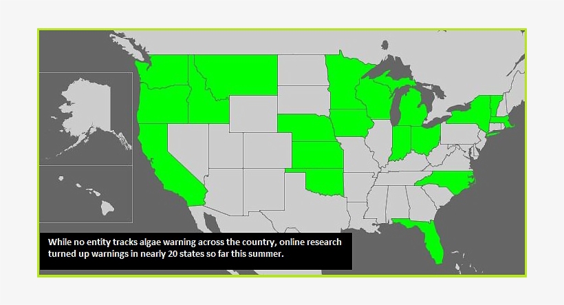 The Green Slime Hurts Tourism And Property Values And - Map Of Alaska State Outline White Distressed Paint, transparent png download