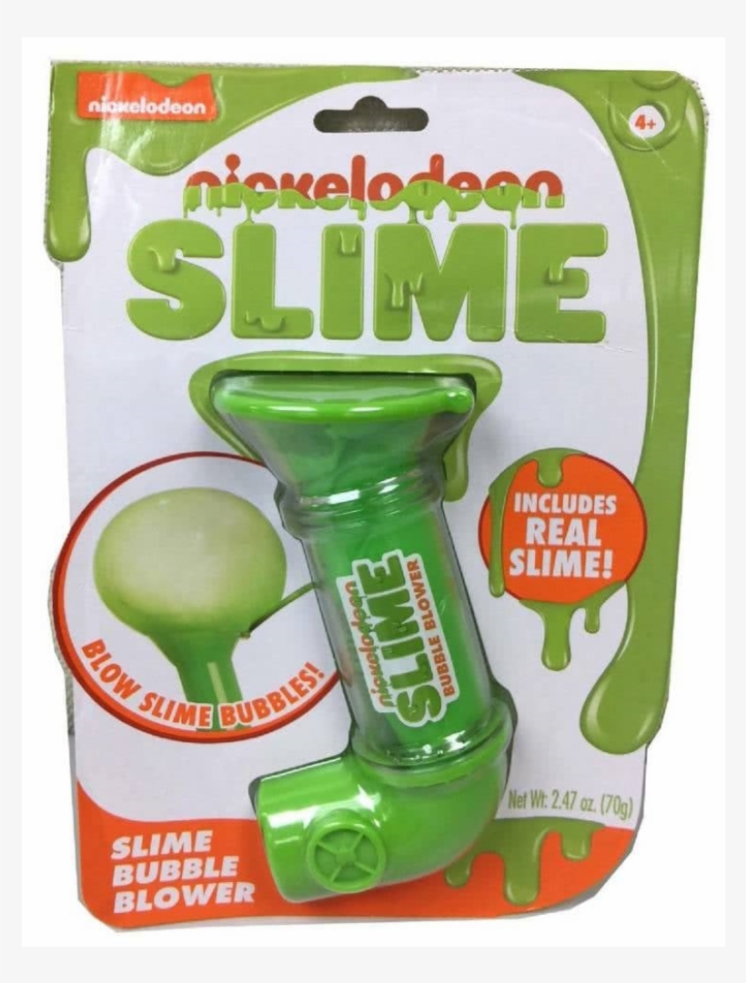 Nickelodeon Slime Bubble Blower, transparent png download