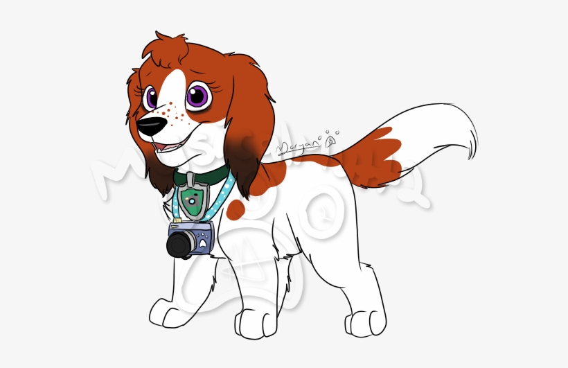 Avery Is A Pup I Adopted From Lunarlex- She Also Wrote - Cartoon, transparent png download