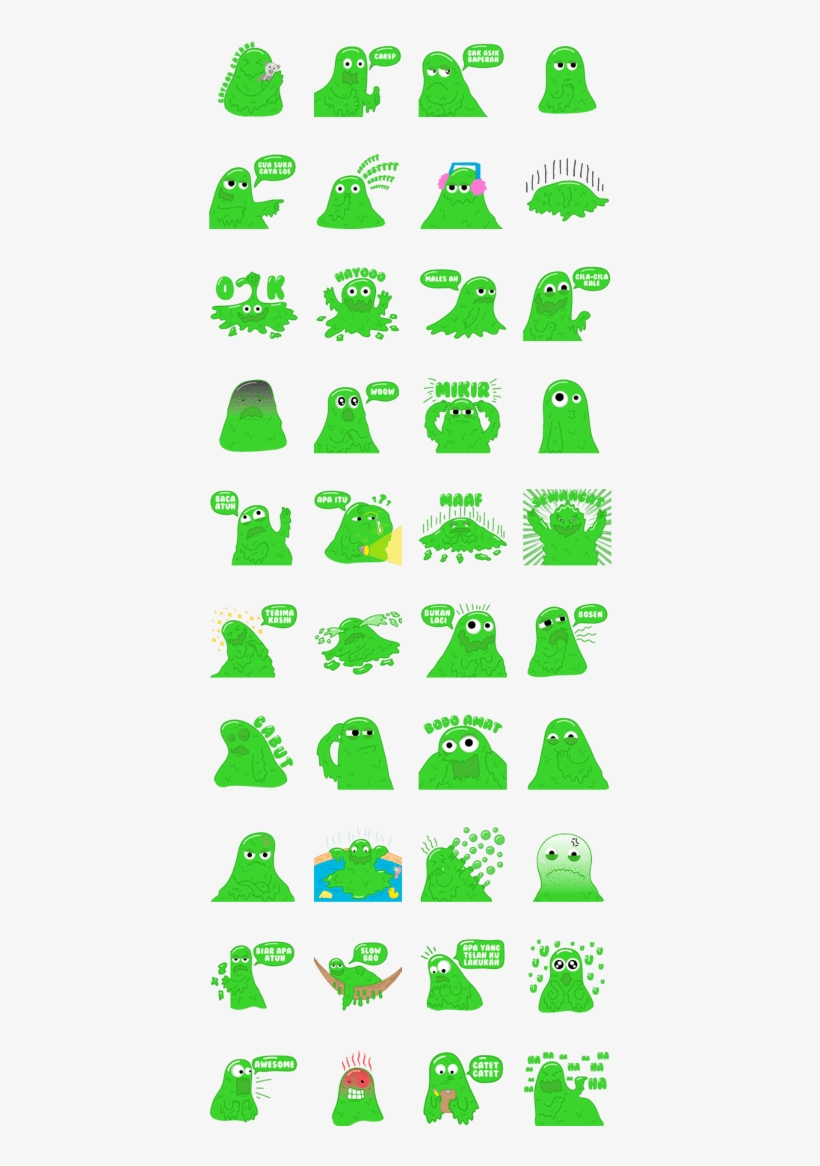 Apo The Green Slime, transparent png download