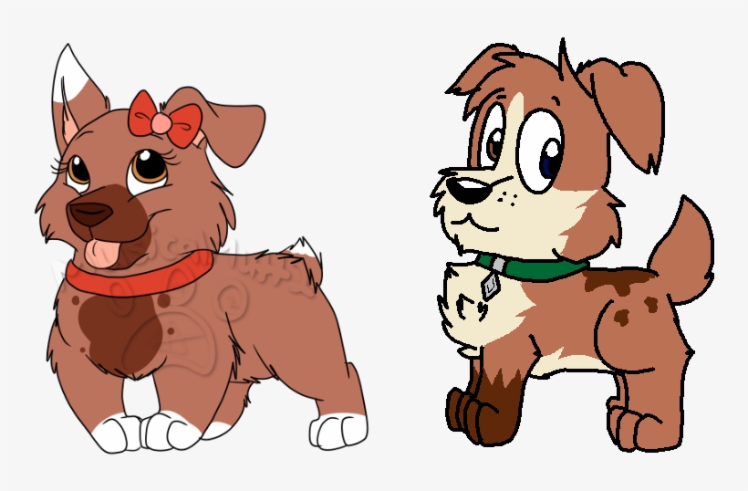 These Are Third Generation Pups That Belong To Tundrathesnowpup - Cartoon, transparent png download