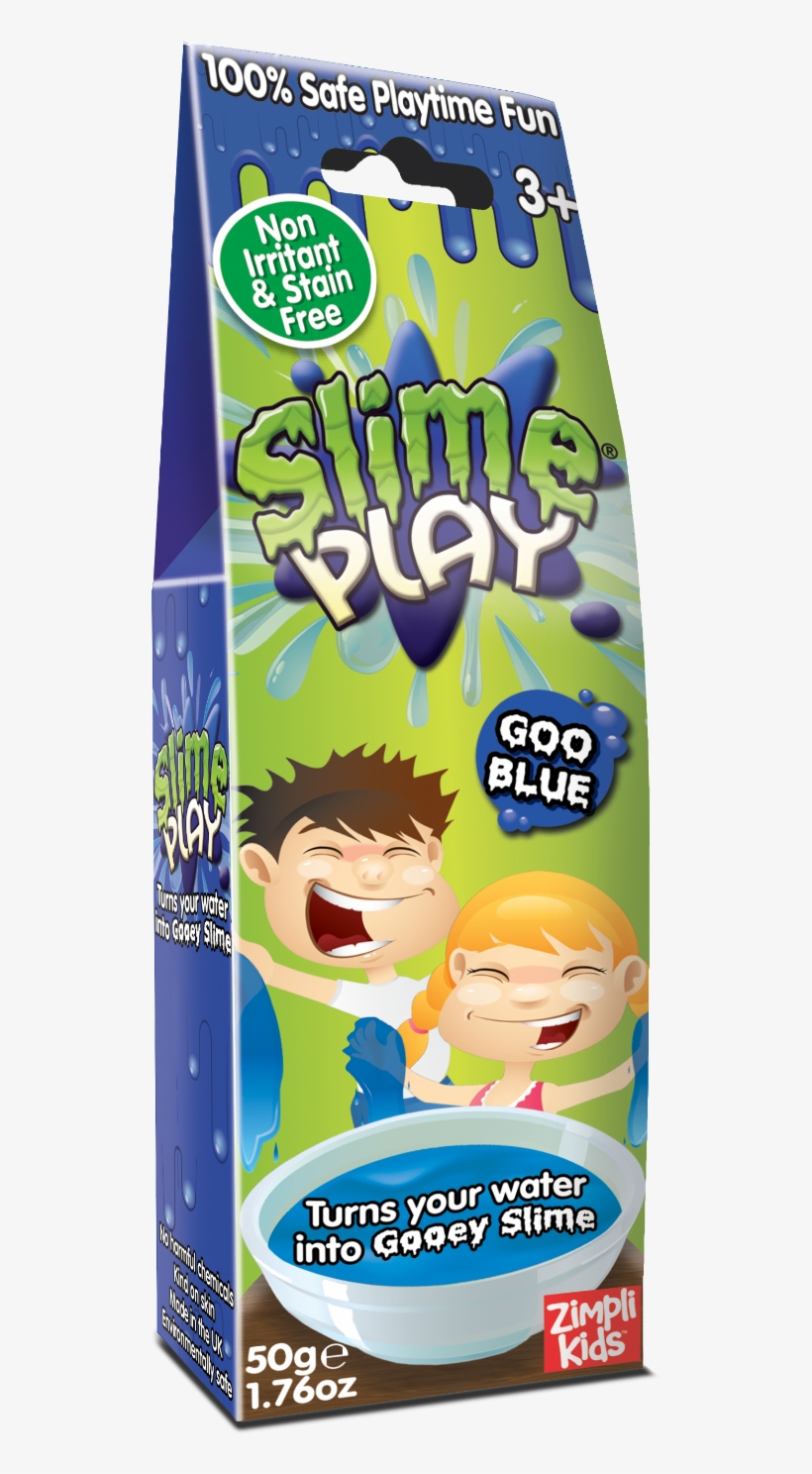 Slime Baff Slime Play (sml) Red Green Blue Orange Pink - Slime Play, transparent png download