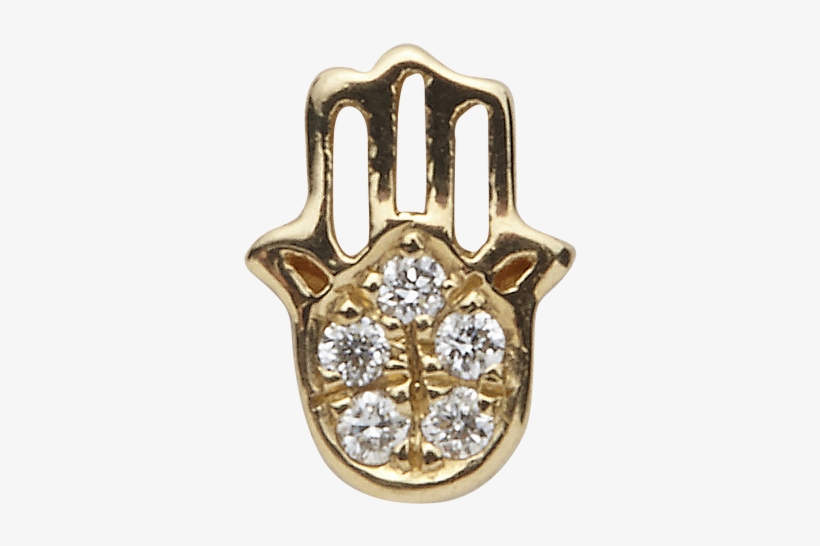 Hamsa Diamond Charm By Loquet - Emblem, transparent png download