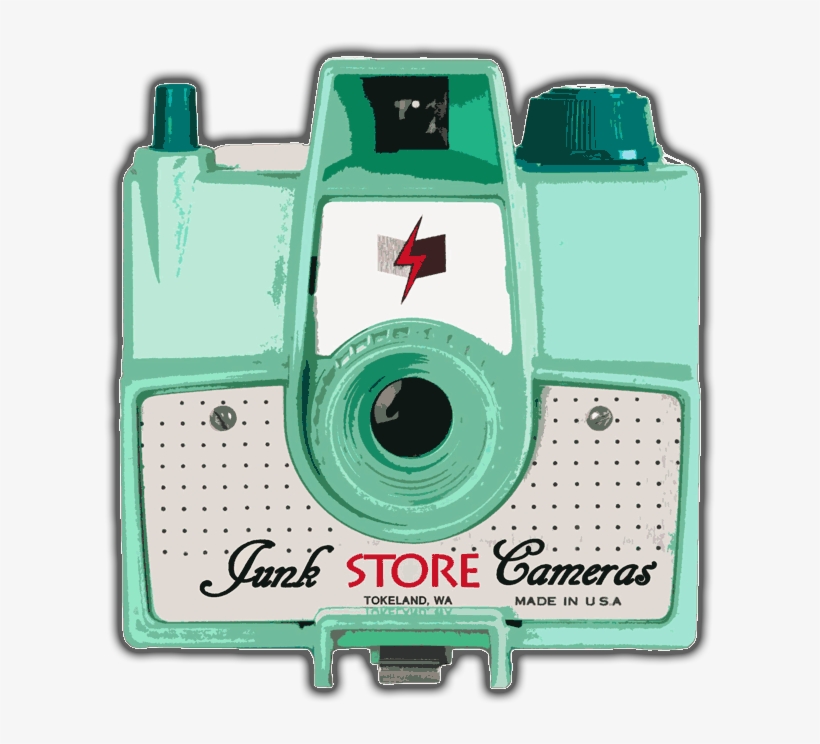 Welcome To Junk Store Cameras - Machine, transparent png download