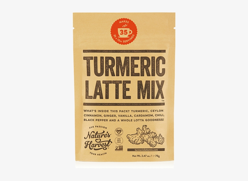 Turmeric Latte Mix 35 Serves 70g Pack - Turmeric Latte Kopen, transparent png download