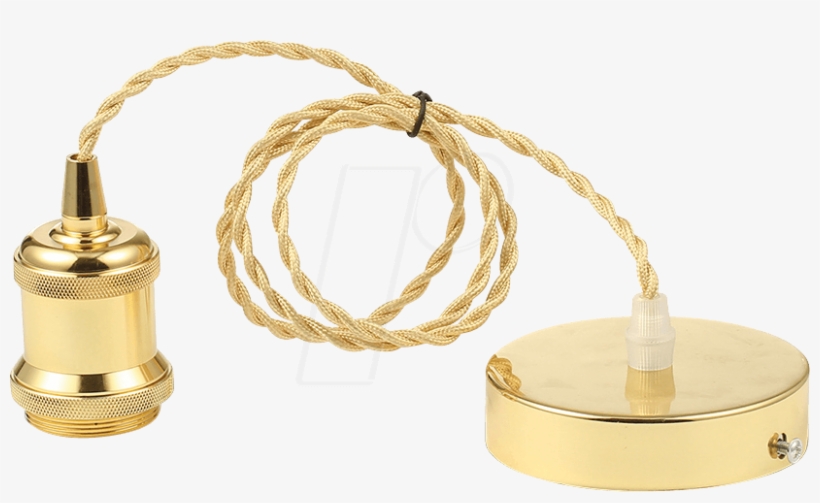 Pendant Light Holder Matt Gold V Tac - Snoerpendel Goud, transparent png download