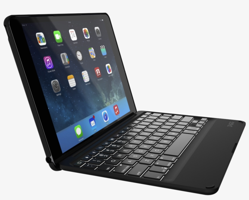 Zagg Folio Ipadair2 Right - Zagg Folio Ipad Air 2, transparent png download