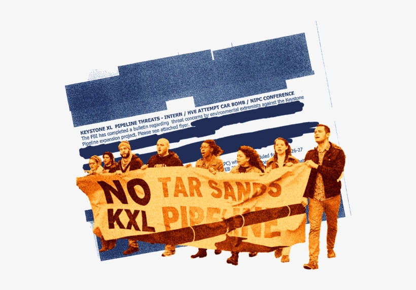Heard About The Fbi Tracking Of Keystone Xl Activists - Poster, transparent png download
