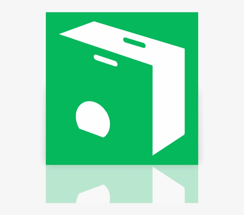 Mirror, Chrome, Store Icon - Paper Product, transparent png download