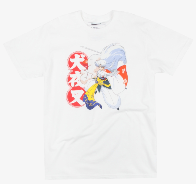 Inuyasha Sesshōmaru White Tee - Wonder Woman, transparent png download