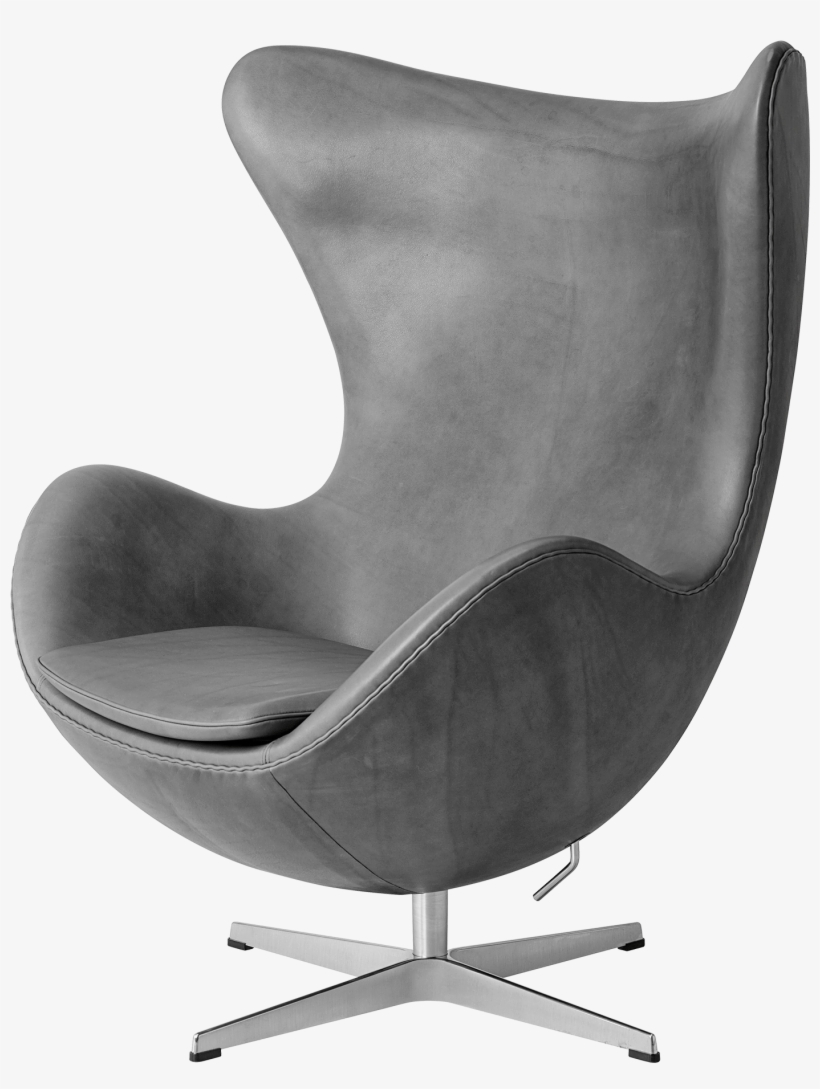 Egg Easy Chair Arne Jacobsen Sense Concrete - Egg, transparent png download