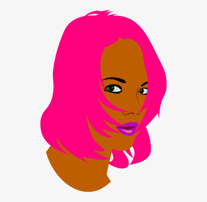 Woman,pink - Cartoon, transparent png download