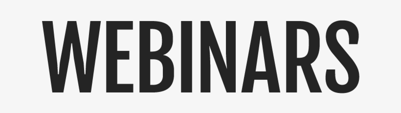 Webinars-title - Bist, transparent png download