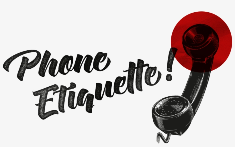 Telephone Clipart Old Time - Telephone Etiquette Png, transparent png download