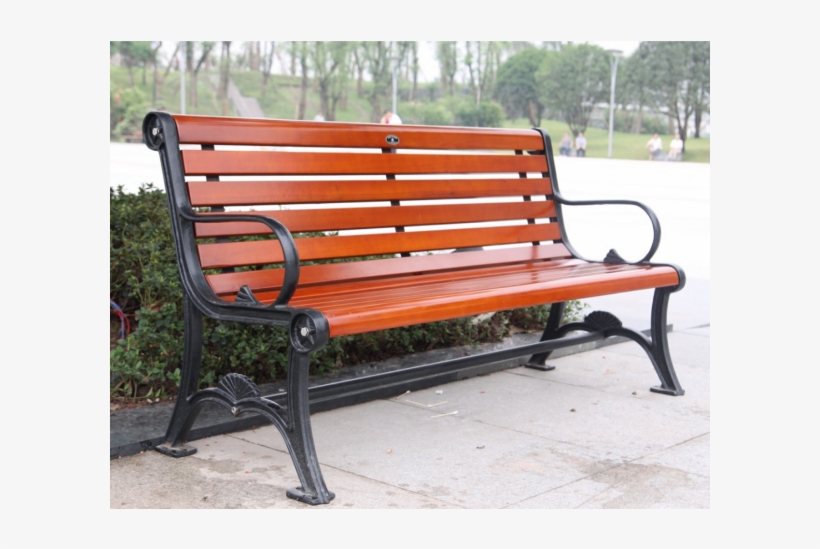 6' Park Bench - Bench, transparent png download