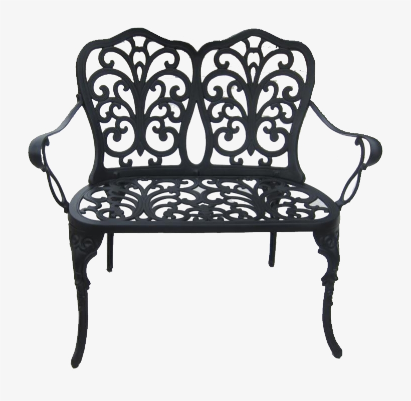 Rustproof Aluminum Outdoor Park Bench Antique Copper, - Скамья Для Сада Белая Купить, transparent png download