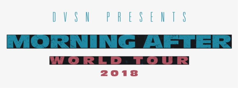 Dvsn Morning After World Tour Title - Printing, transparent png download