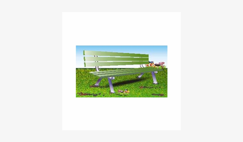 Park Bench Ae - Grass, transparent png download