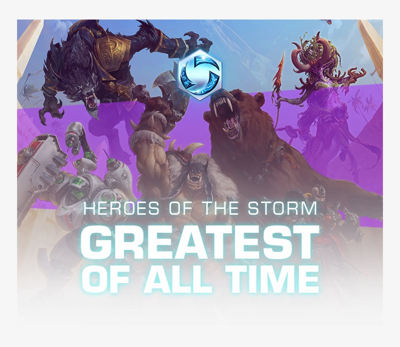 [hots] Top 5 Goat - Heroes Of The Storm, transparent png download