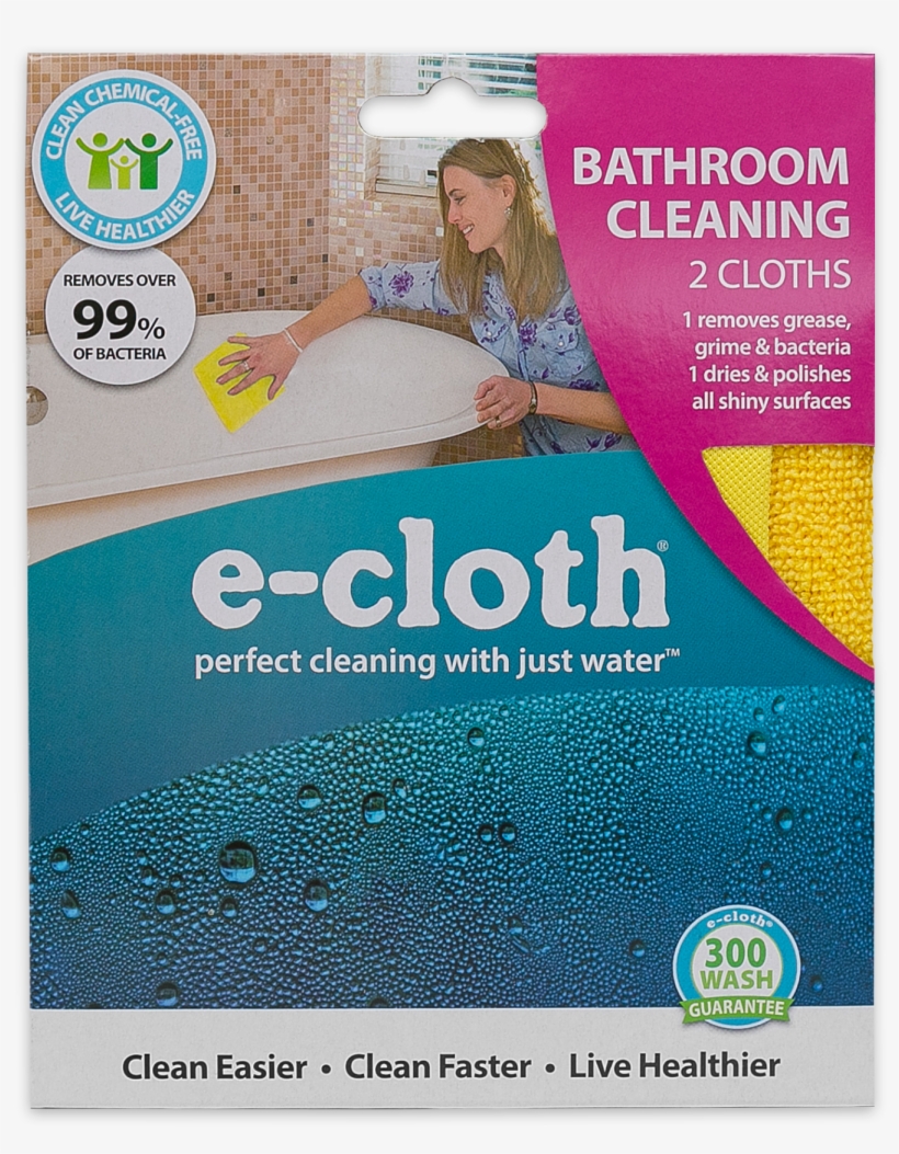Bathroom Cleaning Pack - E Cloth Kitchen, transparent png download