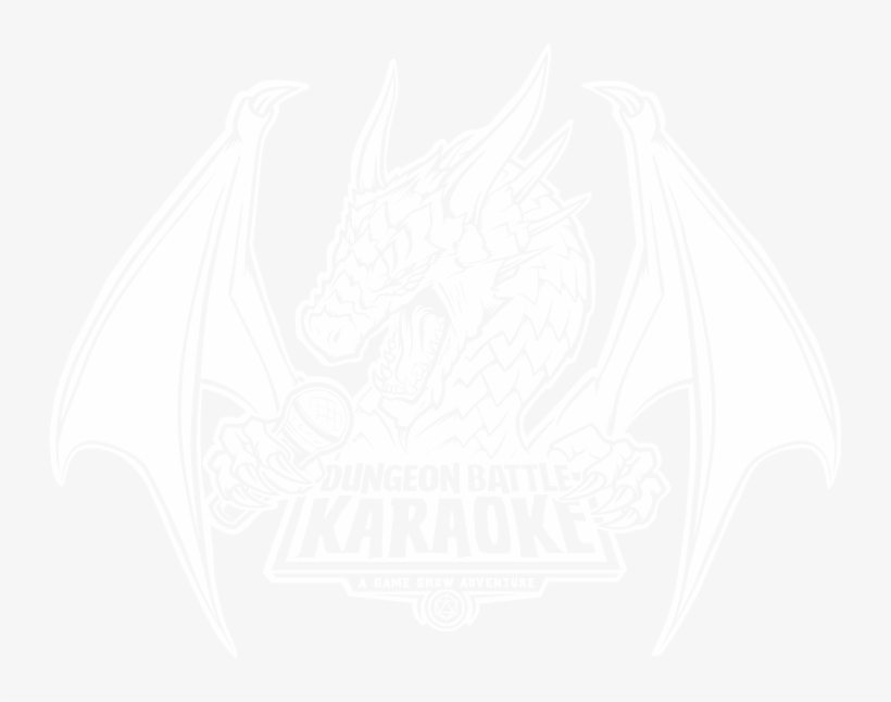 Dragon Logo White - Illustration, transparent png download