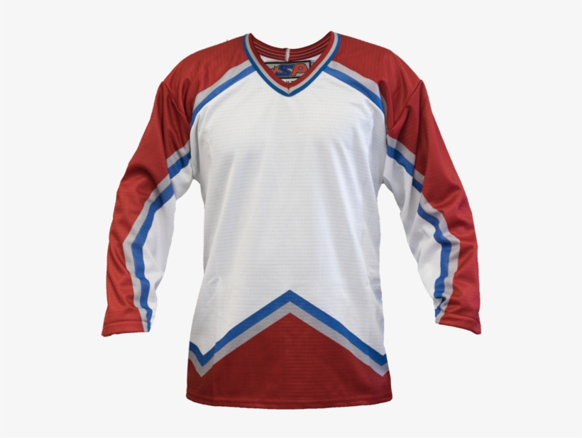 Sp Apparel League Series Colorado Avalanche White Sublimated - Sports Jersey, transparent png download