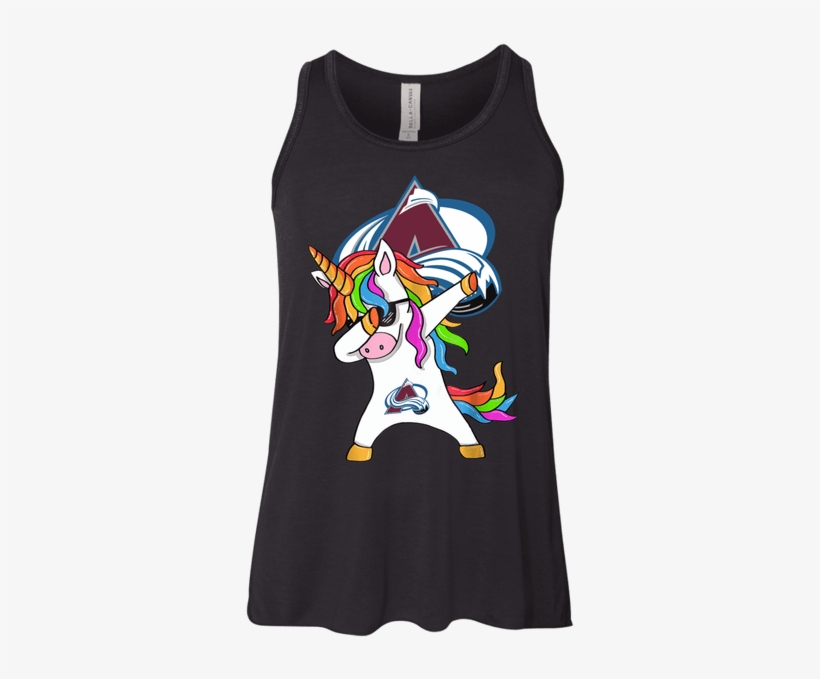 Dabbing Hip Hop Unicorn Dab Colorado Avalanche Shirt - Unicorn Dabbing Shirt, transparent png download