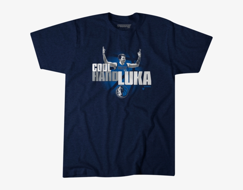 Dallas Mavericks Cool Hand Luka Tee - Active Shirt, transparent png download