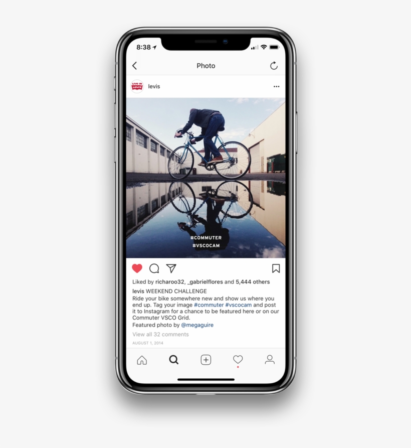 Levis On Iphone - Iphone, transparent png download