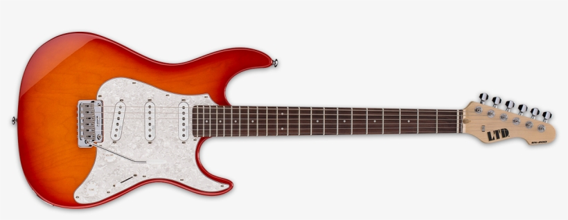The Only Strat Like Model Left In The Ltd Pages Is - American Deluxe Stratocaster 2014, transparent png download