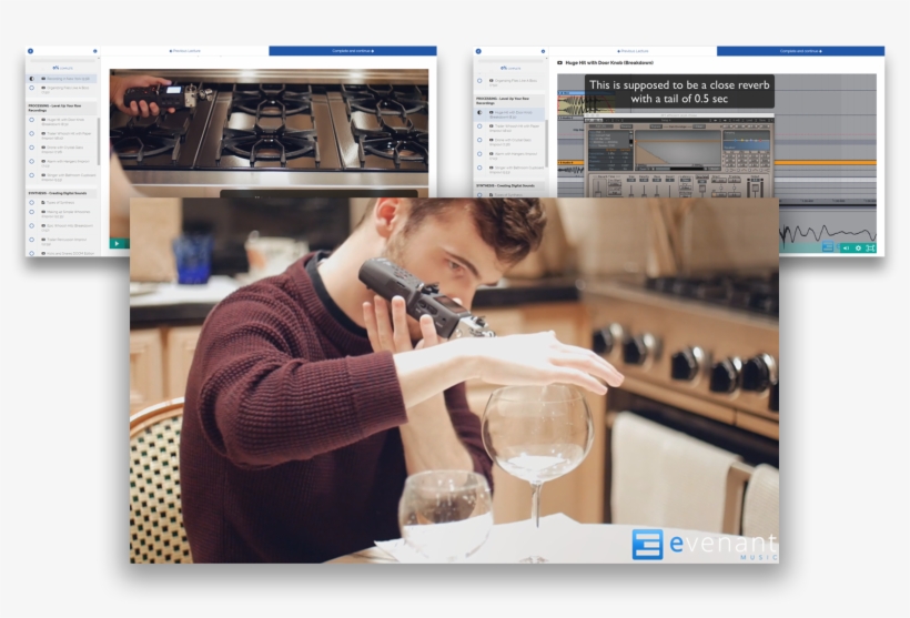 Trailer Sound Design Course Evenant Overview - Multimedia Software, transparent png download