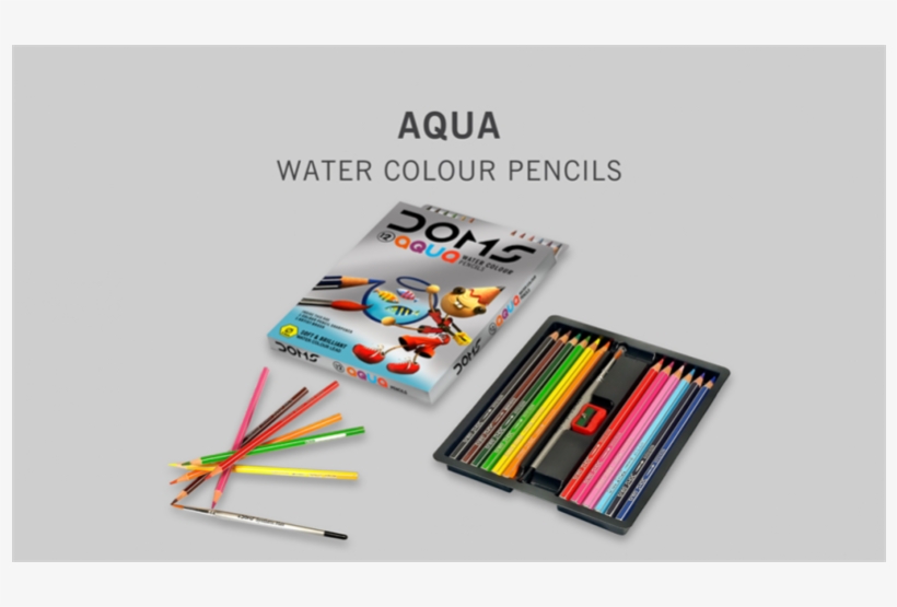 800 X 800 4 - Doms Aqua Water Colour Pens, transparent png download