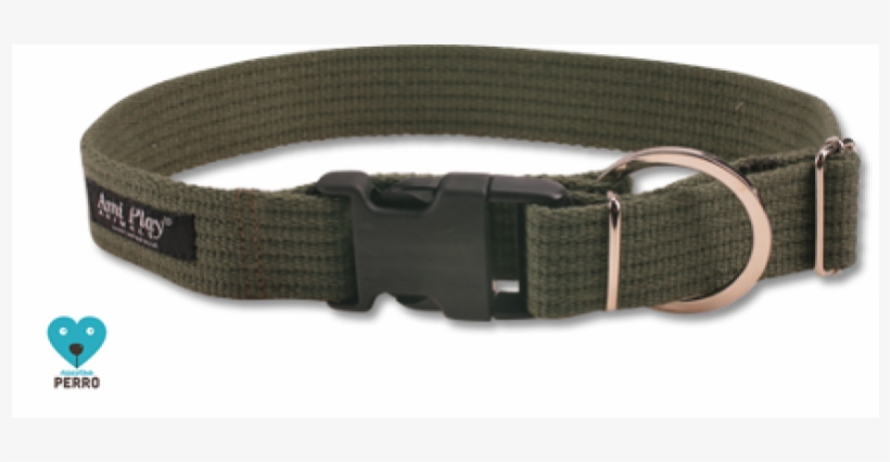 Collar Algodón Ecológico, Anti Alérgico, Kaki, Para - Strap, transparent png download