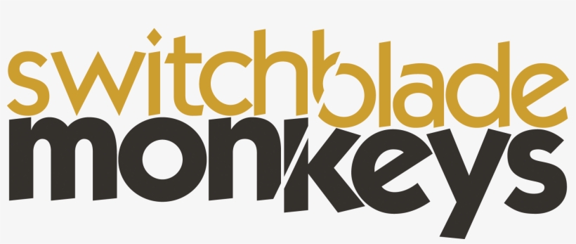 Switchblade Monkeys Logo - Poster, transparent png download