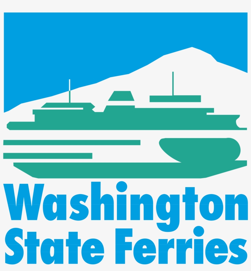 Washington State Ferries Logo Png Transparent - Logo Washington State Ferries, transparent png download