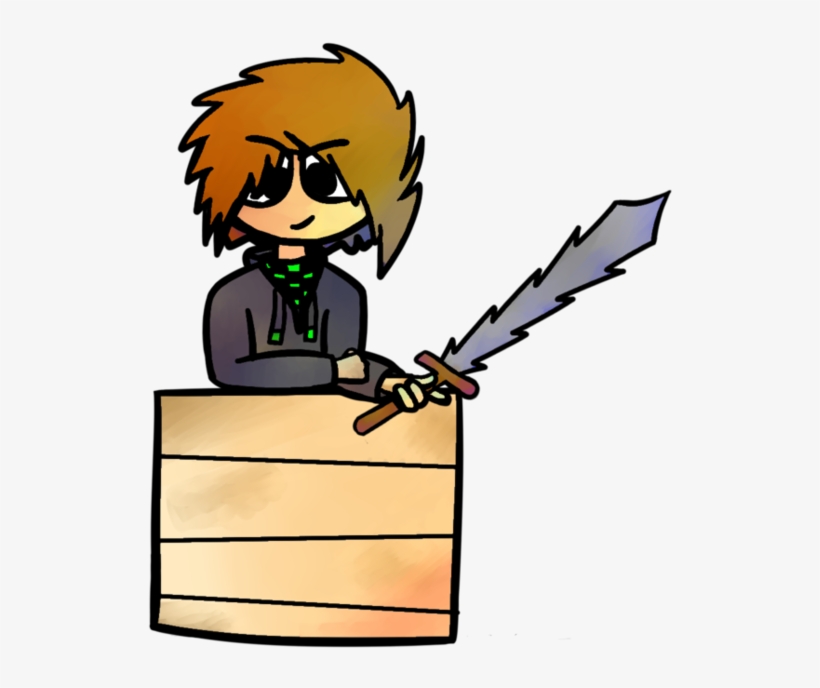 Minecraft Hunger Games Bandit By Pigdudedoodles, transparent png download