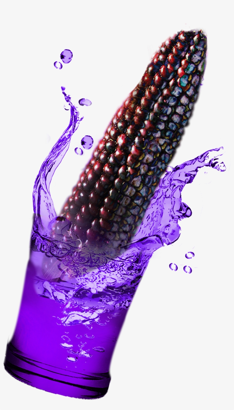 This Deep Blue Super Drink Tastes So Good You'd Want - Purple Corn, transparent png download