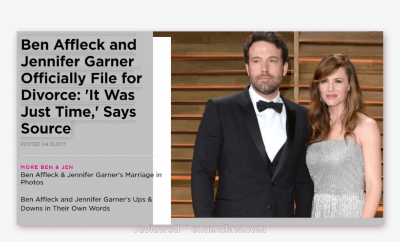 Ben Affleck Jen Garner 2017, transparent png download