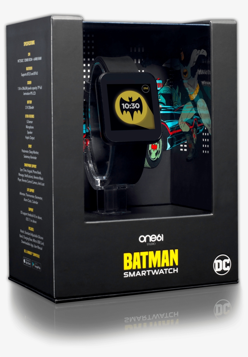 Batman - Smartwatch - In Package - Batman Smart Watch, transparent png download