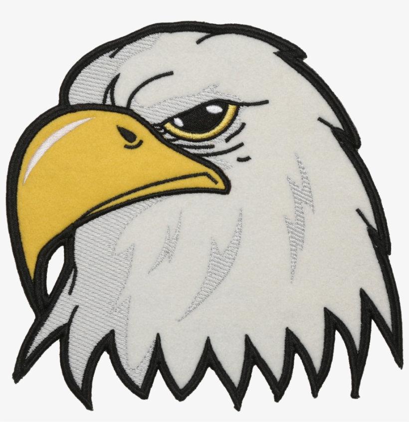 Pa321 Eagle Head Patch Patch - Bald Eagle, transparent png download